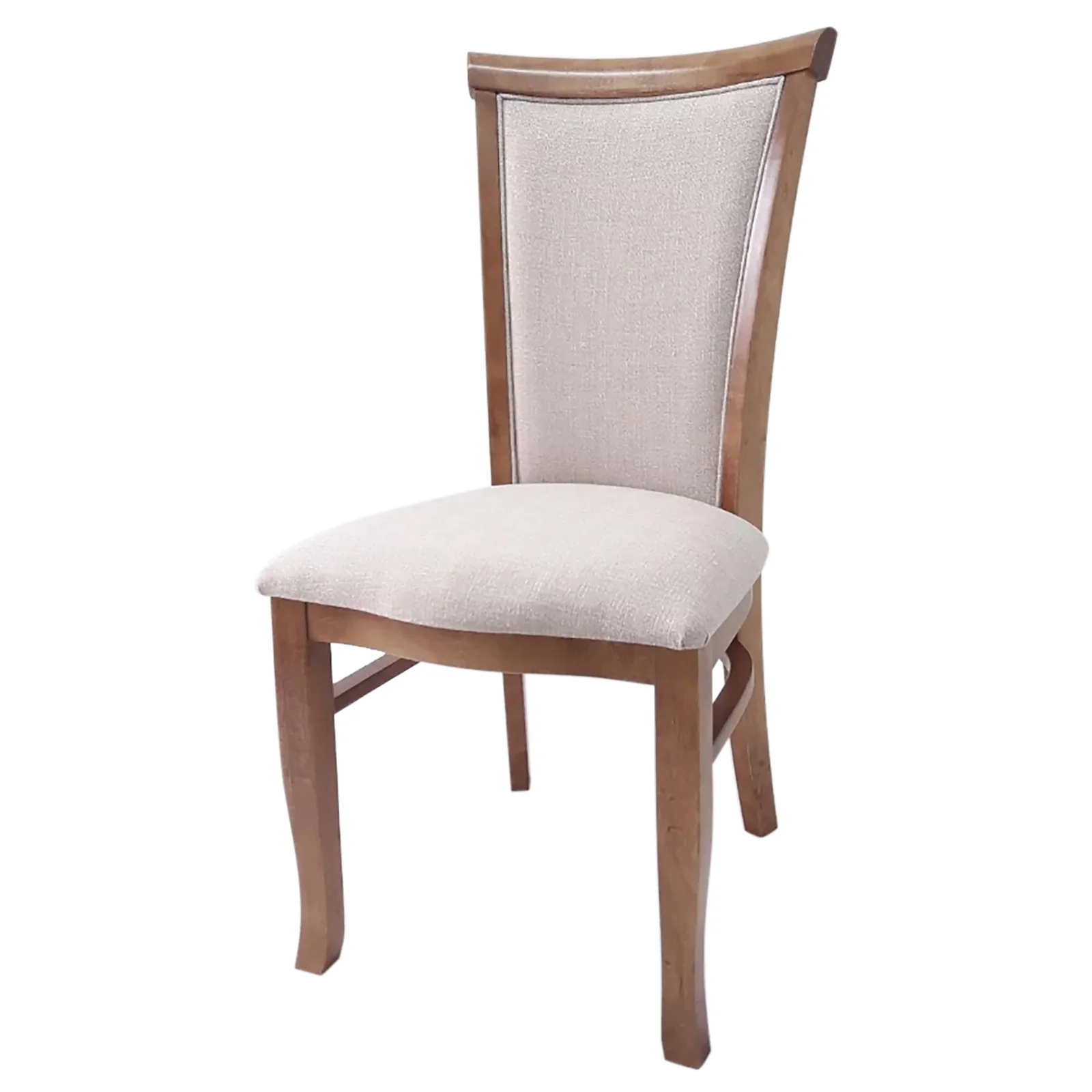 Cadeira Madeira Maciça Marupá Mônaco Estofada