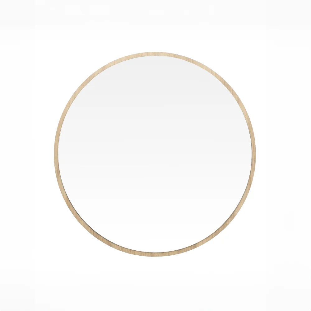 Espelho Decorativo Redondo com Moldura